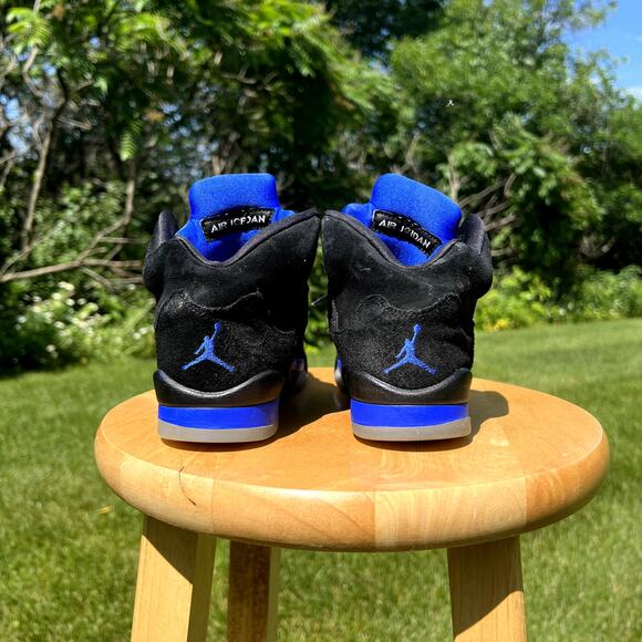 Nike Air Jordan 5 Retro GS Racer Blue Youth Shoes - Size 4 - Ships Now main image 9
